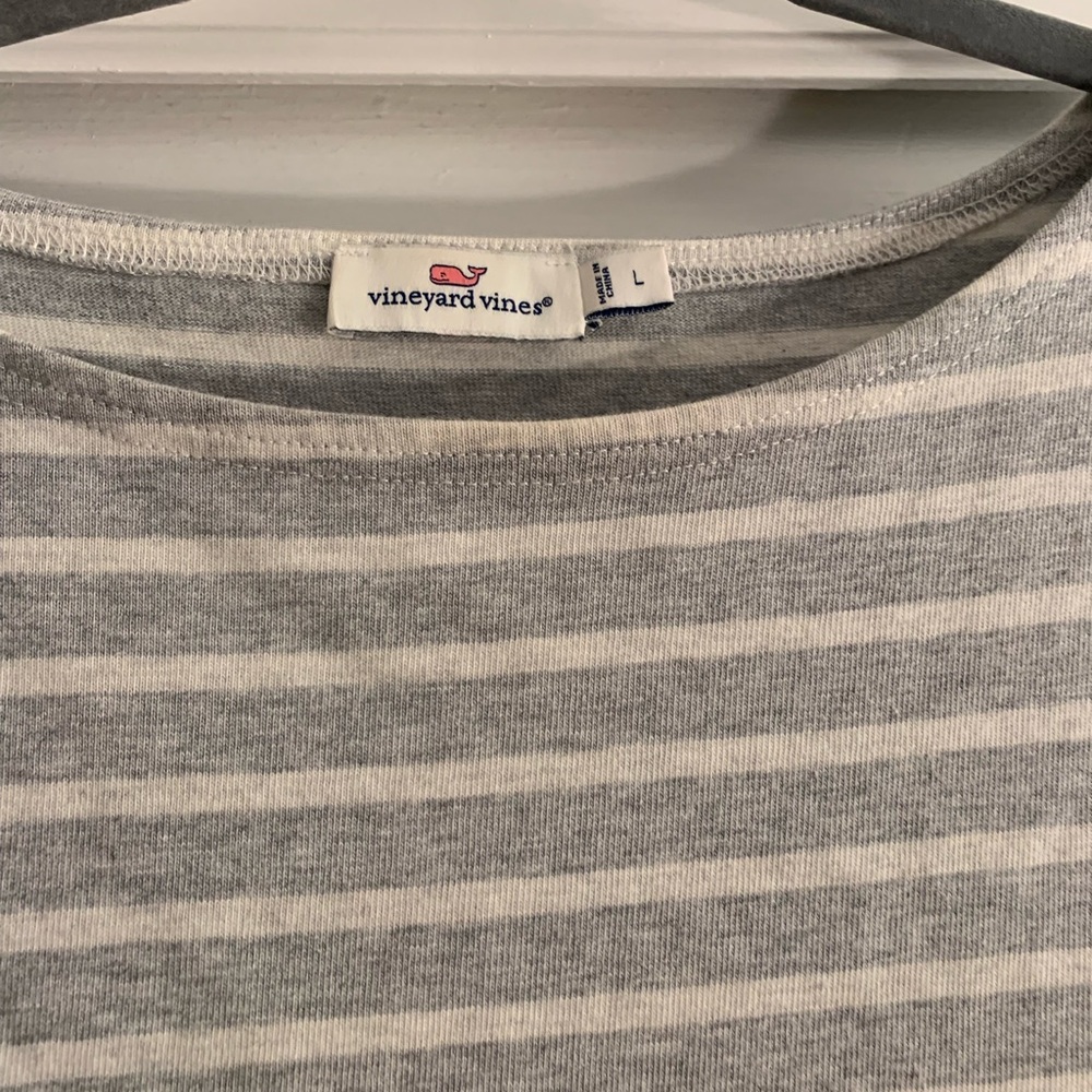 Vineyard Vines Striped Boatneck Dress